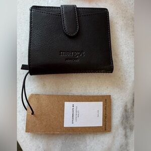 Margot Black Leather Card Holder